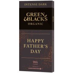 G&B Father's Day Dark 70% 90g Bar