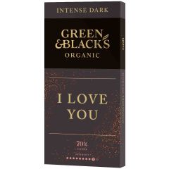 G&B I Love You Dark 70% 90g Bar