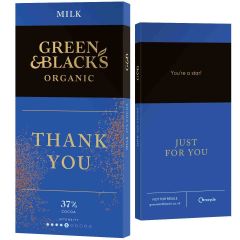 G&B Thank You Milk 90g Bar