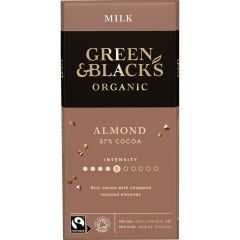G&B Organic Almond 90g Bar (Box of 15)