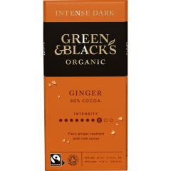 G&B Organic Ginger 90g Bar 