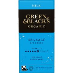 G&B Organic Sea Salt 90g Bar