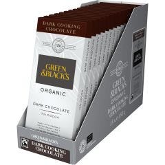 G&B Dark Cook's 150g Chocolate (Qty: 15)