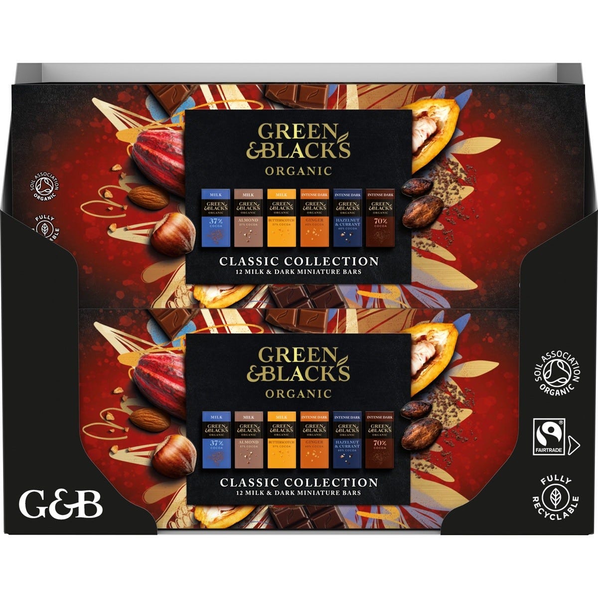 GB Classic Miniatures Bar Collection 180g (Box of 12)