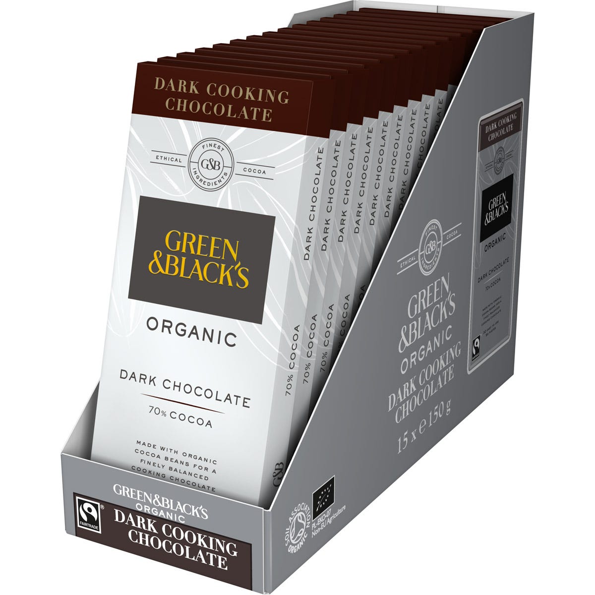GB Dark Cook’s 150g Chocolate (Qty: 15)