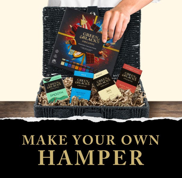 Make your own Cadbury hamper